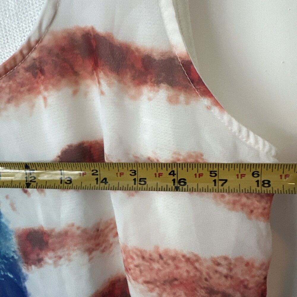 Venus American Flag Tank Womens Medium 4th Of July USA - Picture 9 of 10